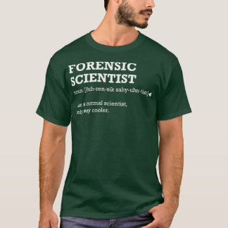 Camiseta Idea de regalo de científico forense