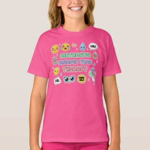 Camiseta Idea de regalo de cumpleaños humorístico con Emoji
