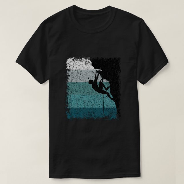 Camiseta Idea de regalo de escalada de época (Diseño del anverso)