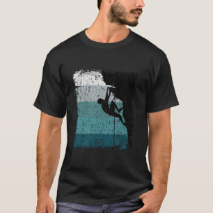 Camiseta Idea de regalo de escalada de época