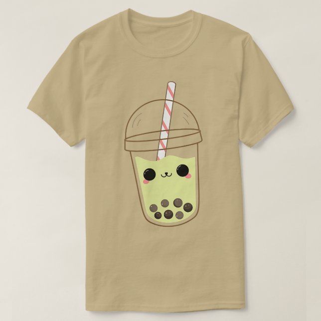 Camiseta Idea de regalo de Kawaii Boba Lover con té de burb (Diseño del anverso)