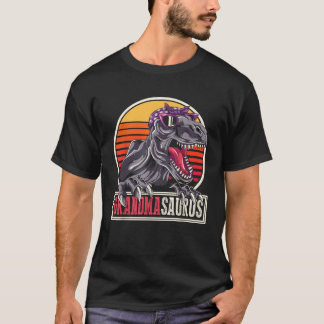 Camiseta Idea de regalo de la abuela familia de los dinosau