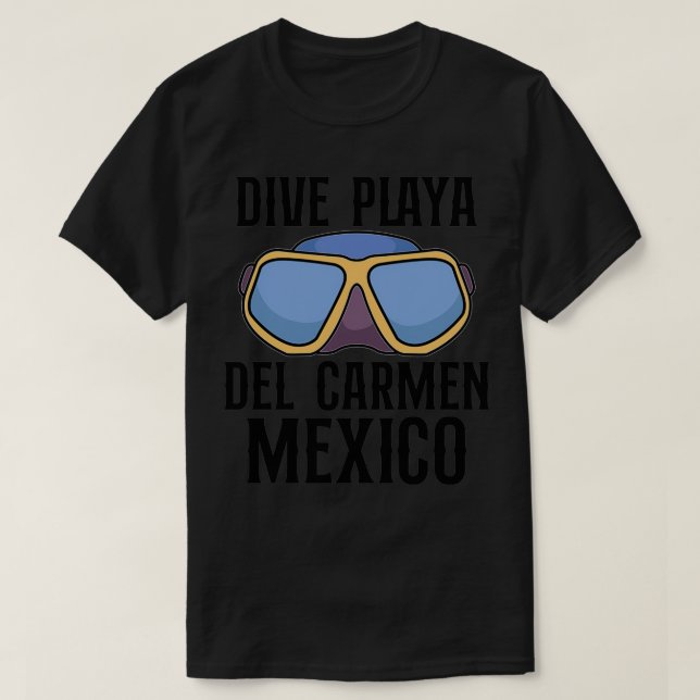 CAMISETA IDEA DE REGALO DE LA SALIDA DE LA SCUBA PLAYA DEL  (Diseño del anverso)