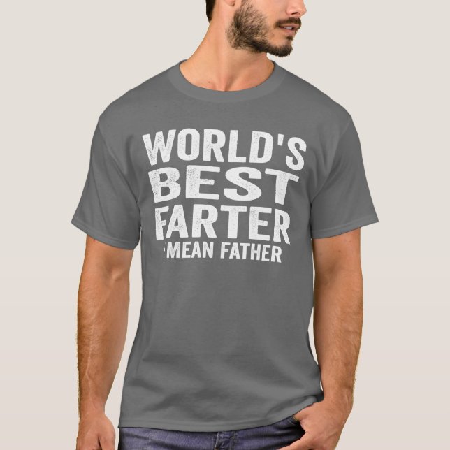 Camiseta Idea de regalo de los mejores padres del mundo (Anverso)