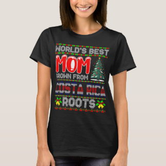 Camiseta Idea de regalo de Navidad para mamá Costa Rica Sué