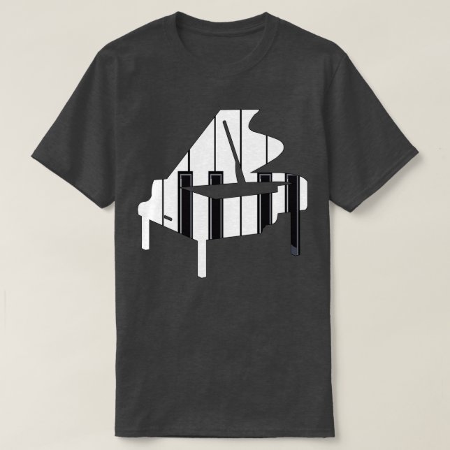 Camiseta Idea de regalo de piano 1 (Diseño del anverso)