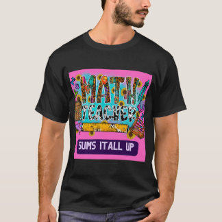 Camiseta Idea de regalo de profesor de matemáticas, esposa