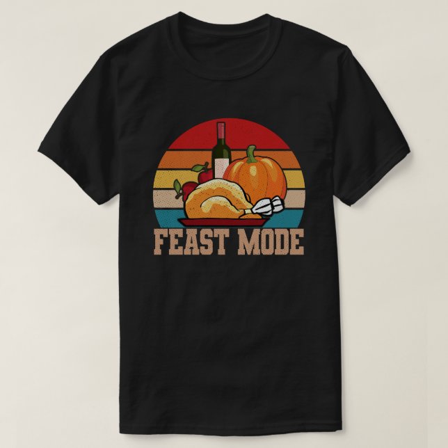 Camiseta Idea de regalo de regalo feliz en modo de fiesta (Diseño del anverso)