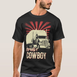 Camiseta idea de regalo de vaquero asfalto regalo de camise