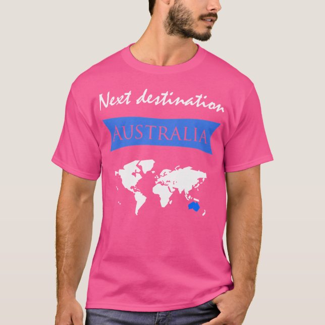 Camiseta Idea de regalo de viaje de Australia (Anverso)