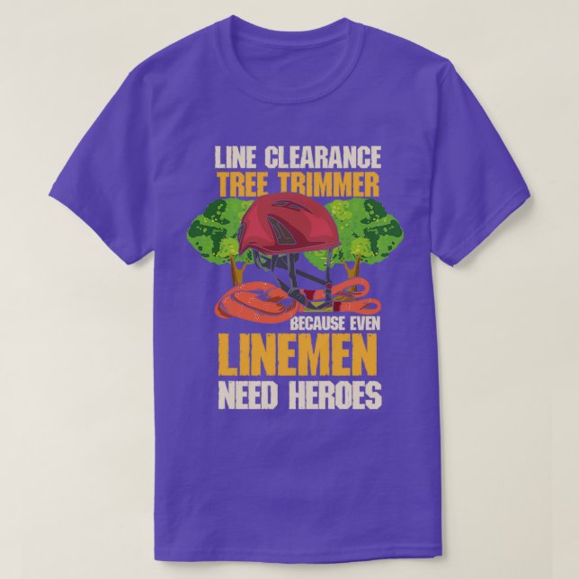 Camiseta Idea de regalo del Trimmer del Árbol de Escala Abo (Diseño del anverso)