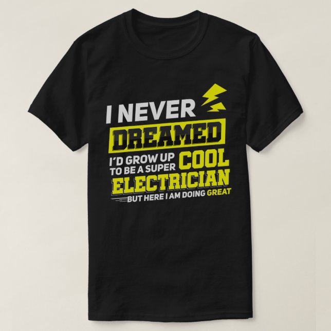 Camiseta Idea de regalo divertida para el motor eléctrico (Diseño del anverso)