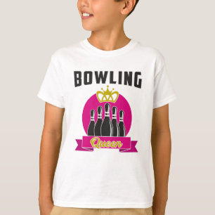 Camiseta Idea de regalo divertida para la reina de boliche 