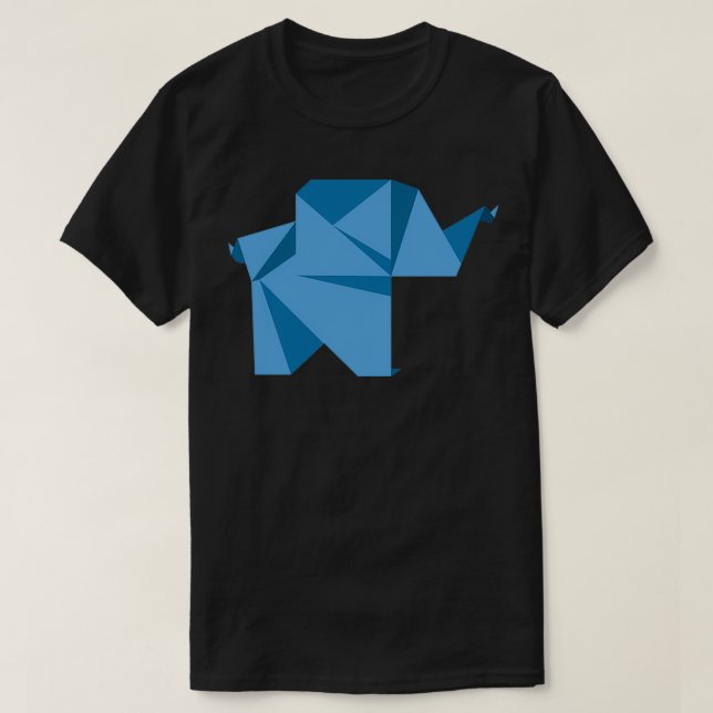 Camiseta Idea de regalo divertida para niños con Elefante O (Diseño del anverso)