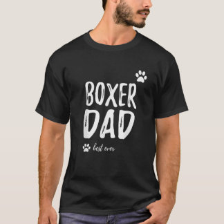 Camiseta Idea de regalo divertida para papá de perro de Box