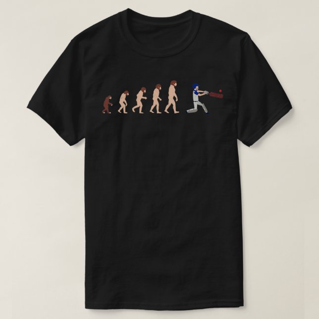 Camiseta Idea de regalo divertida sobre el críquet en evolu (Diseño del anverso)
