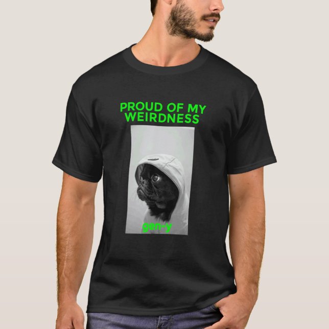 Camiseta Idea de regalo divertido de perro Pug (Anverso)