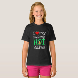 Camiseta IDEA DE regalo el día de San Valentín FUMAR PEEPAW
