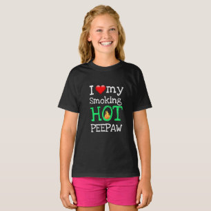 Camiseta IDEA DE regalo el día de San Valentín FUMAR PEEPAW