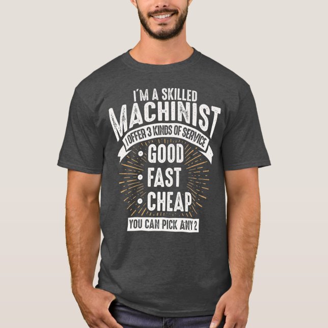 Camiseta Idea De Regalo Maquinista Divertido Para Hombres O (Anverso)