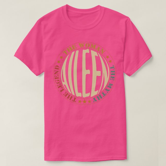 Camiseta Idea de regalo para Aileen (Diseño del anverso)