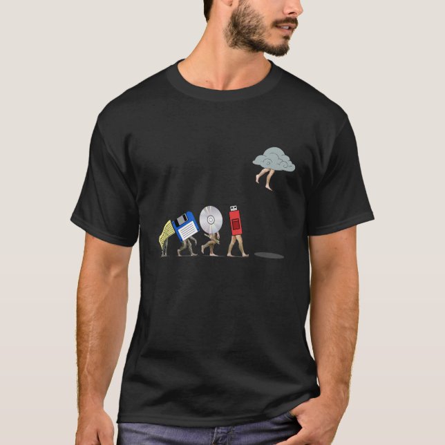 Camiseta Idea de regalo para geek de computadora (Anverso)