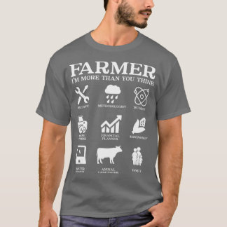 Camiseta Idea de regalo para granjeros Patriótico de la agr