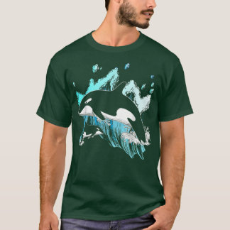 Camiseta Idea de regalo para honores de ballena asesina hom