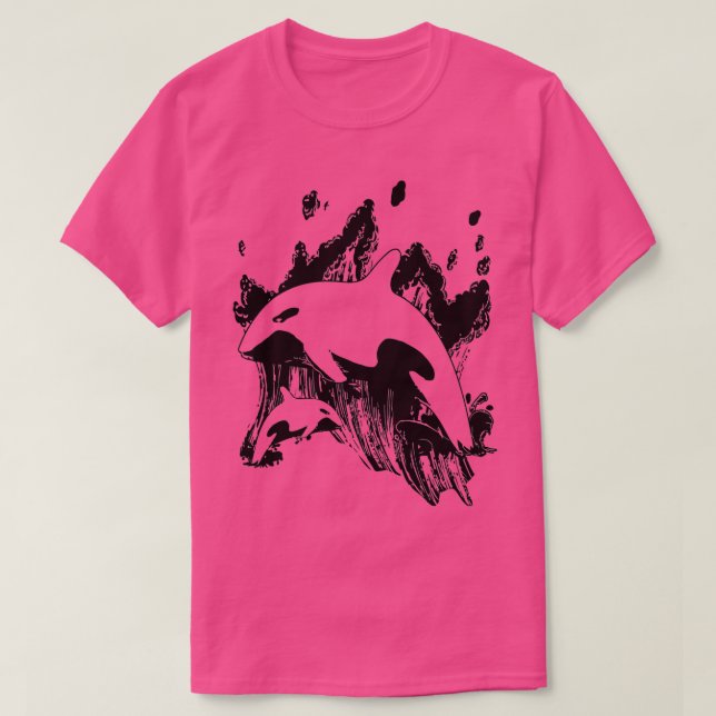 Camiseta Idea de regalo para honores de ballena asesina hom (Diseño del anverso)