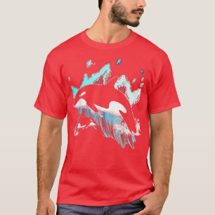 Camiseta Idea de regalo para honores de ballena asesina hom