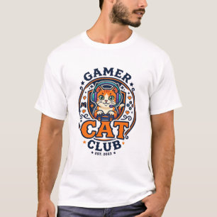 Camiseta Idea de regalo para mamá gata jugadora - Gamer Cat