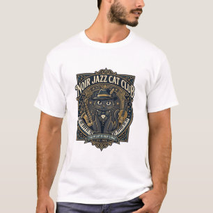 Camiseta Idea de regalo para papá gato de Jazz Noir - Cl Ga