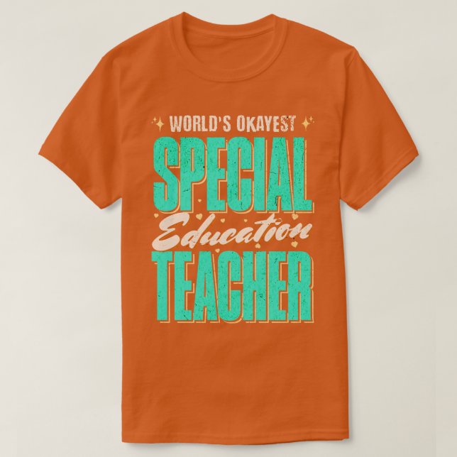 Camiseta Idea de regalo para profesores de educación especi (Diseño del anverso)