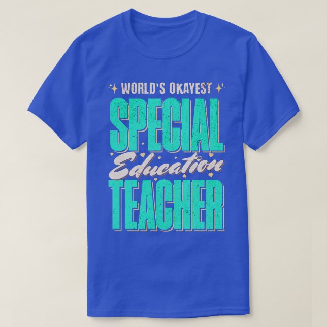 Camiseta Idea de regalo para profesores de educación especi (Diseño del anverso)