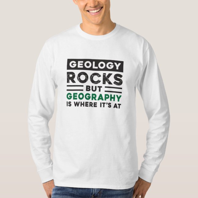 Camiseta Idea de regalo para profesores de geografía divert (Anverso)