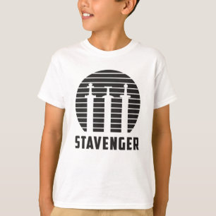 Camiseta Idea de regalo para Stavenger de Noruega Cielo Cie