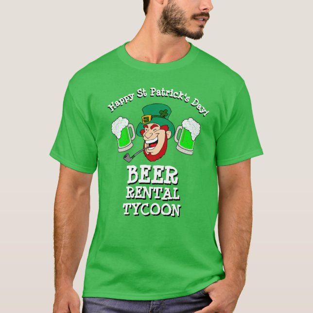 Camiseta Idea de regalo por el Día de San Patricio Papa BEE (Anverso)
