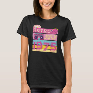 Camiseta Idea de regalo retro vintage de 1975