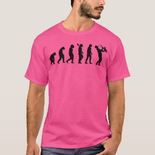 Camiseta Idea de regalo saxofonista Evolución de música de