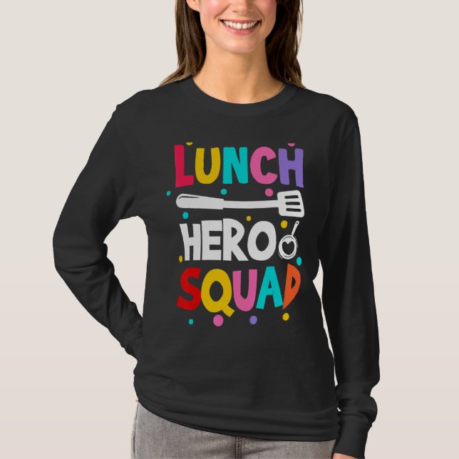 Camiseta Idea de Trabajadores de Cafetería Escuadrón de Alm (Anverso)