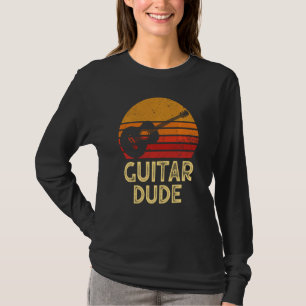Camiseta Idea de un músico de guitarrista acústico