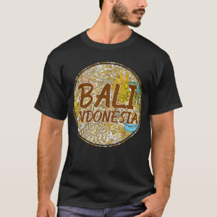 Camiseta Idea de un regalo tropical para el surf en Bali