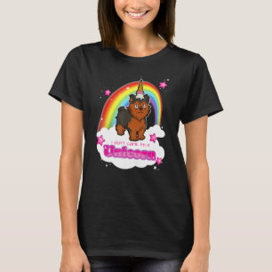 Camiseta Idea de Yorkshire Terrier Unicorn