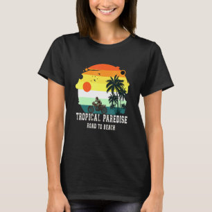 Camiseta Idea del camino de los parásitos tropicales a la p