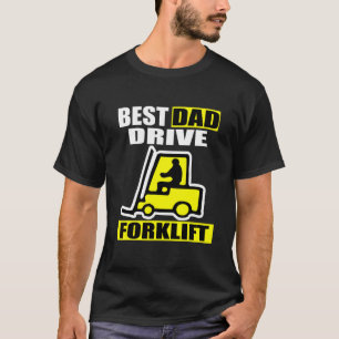 Camiseta Idea Del Conductor Del Elevador De Horquilla Para