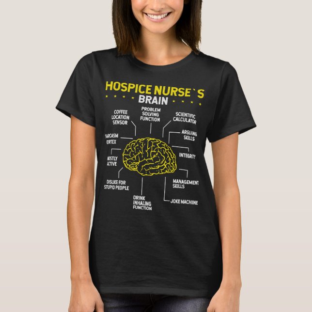 Camiseta Idea del Día de Enfermería de Hospicio (Anverso)