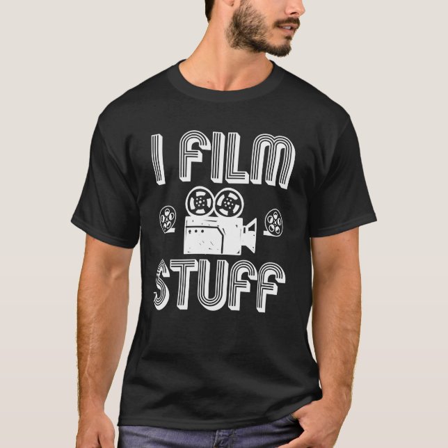 Camiseta Idea del director de película del rodaje de (Anverso)