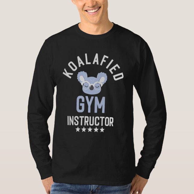 Camiseta Idea del instructor personal de gimnasia Koalafied (Anverso)