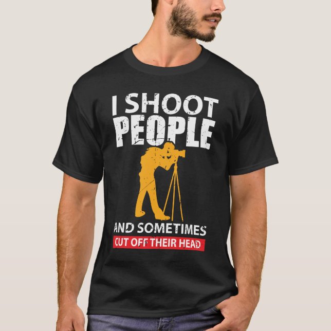 Camiseta Idea del regalo de la diversión del fotógrafo para (Anverso)