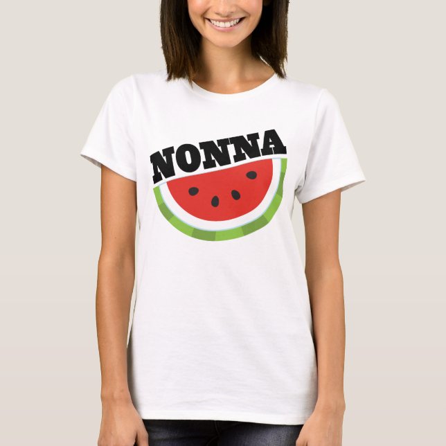 Camiseta Idea del regalo de Nonna (Anverso)